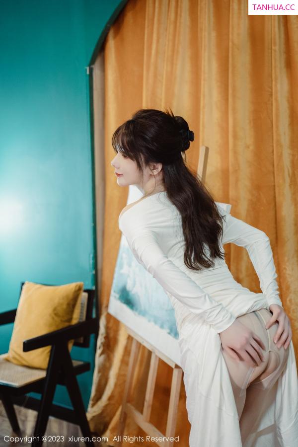 婠婠么  [XiuRen]高清写真图 2023.01.29 No.6182 婠婠么 丝袜美腿第19张图片